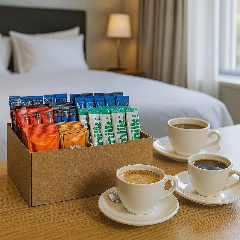 Office & Hotel Tea Coffee Sachet Set – 100 items