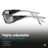SolidWork Solid Safety Glasses with Tinted Lenses for Sunny Days,