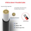 ELFCULB XT60 to DC 8mm Cable,12AWG XT60 Female to DC