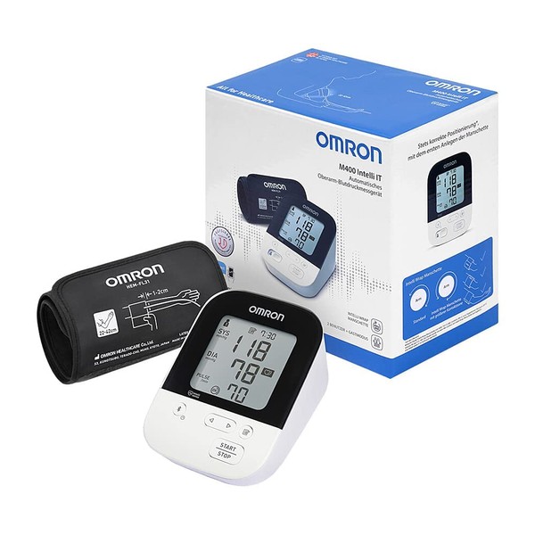 Omron M400 Intelli IT Upper Arm Blood Pressure Monitor t HEM-FL31, 1