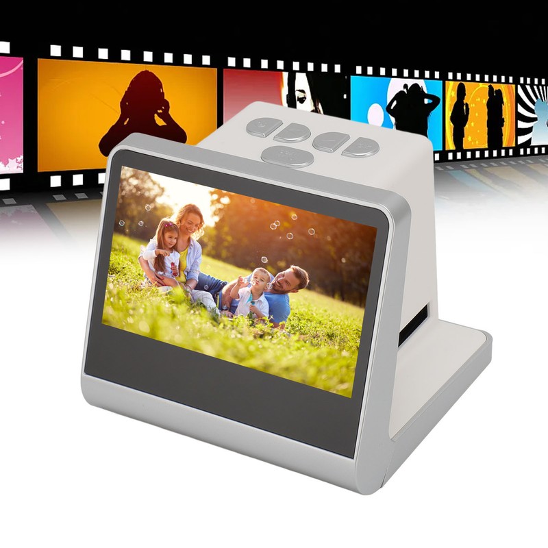 Film Scanner to Digital HD 5in LCD Screen 16G Memory