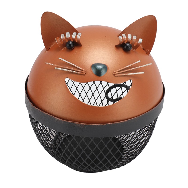 Metal Cat Piggy Bank Innovative Cute Cartoon Fun Cat Shaped