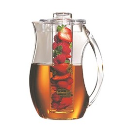 Serroni Fruit Infusion Fruit Infusion Pitcher, Clear, 15294