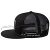 Bassdash Flat Bill Cap, Men's, Women's, Flat Visor Cap, Adjustable