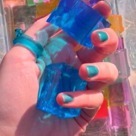 DIY Square Water Bead Cubes (12 pcs)