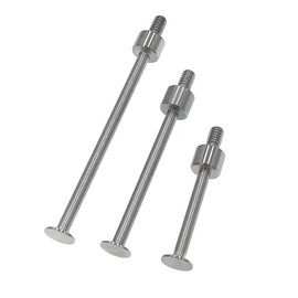 SUXING Measuring inserts for dial indicators, diameter 5 mm, thickness 0.4 mm, thread M2.5, flat