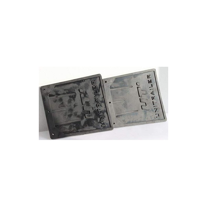 UNITRAILER Rubber Mud Flaps 187/205mm Set of 2