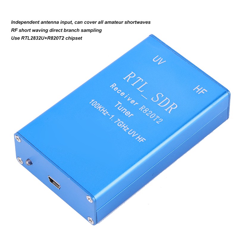 Receiver Kit Independent Antenna Input for Radio RTL2832U R820T2 100