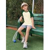 Haloumoning Boys Short Sleeve Raglan T Shirts Kids Basic Color-Block