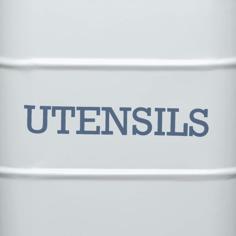 Living Nostalgia 16cm Utensil Storage Pot, French Grey