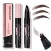 Eyebrow Pencils for Women, Liquid Microblading Eyebrow Pen with Square