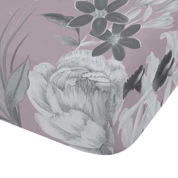 Catherine Lansfield Kensington Fitted Sheet and Pillowcase White 90x200+50x80