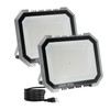Leddictive 2 Pack LED Flood Lights Outdoor, 200W 20000LM Super