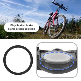 Be In Your Mind 4-Piece Disc Brake Caliper Sealing Rings Replacement Parts Compatible with Shimano SLX Series M675 M7000 M7100, Brake Caliper Piston Rings Seal Kit