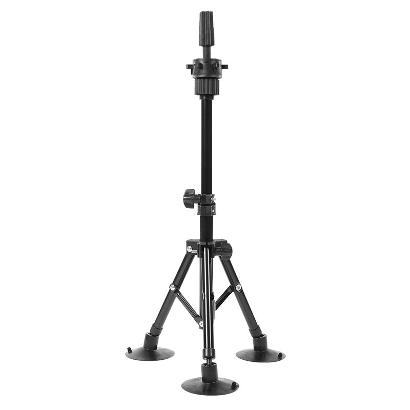 Wig Head Stand Mannequin Tripod Hairdressing False Head Mold Stand