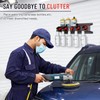 YTDTKJ 2 Set Spray Bottle Storage Rack with Car Cleaning