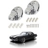 SEBLAFF 2 Pair Sunvisor Support Brackets Kit Bracket with Screws