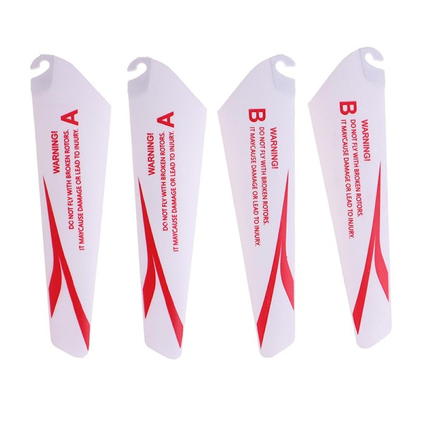 AIXXCUVQ 4pcs Accessory Propeller Blades for Remote Control Helicopter Durable