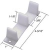 4-3/16" Long Nylon Bottom Wardrobe Door Guide