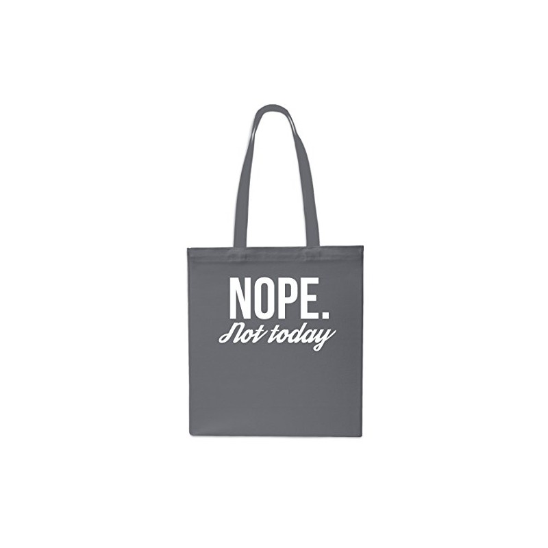 Nope. Not Today Tote Shopping Gym Beach Bag 42cm x38cm,
