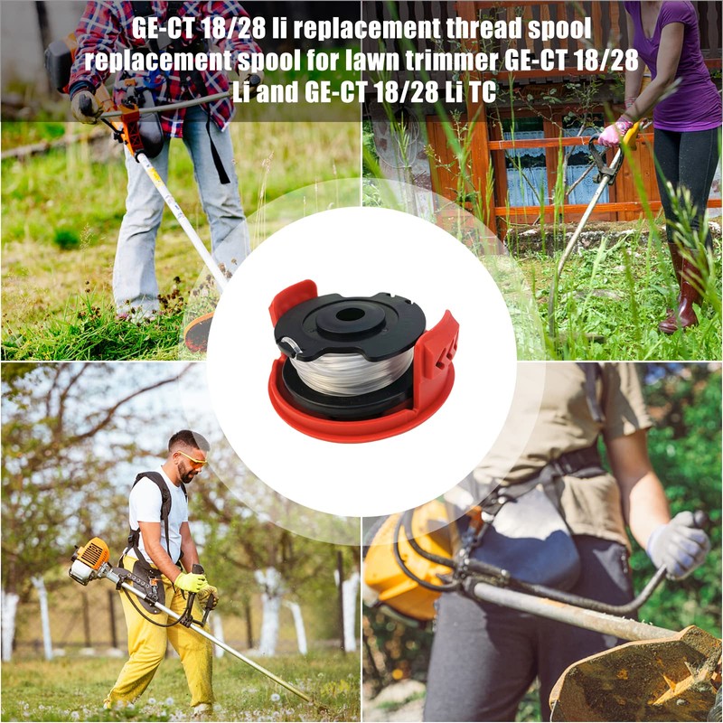 YWNYT Replacement thread spool for EIN-hell GE-CT 18/28 Li, 4.9