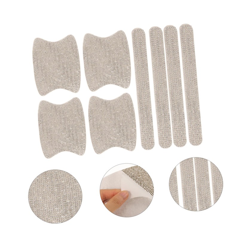 GRIRIW 1 Set Car Door Handle Film Door Guard Scratch