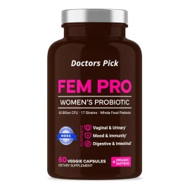 Doctors Pick Fem Pro Probióticos Mujer 60 Cápsulas Veganas