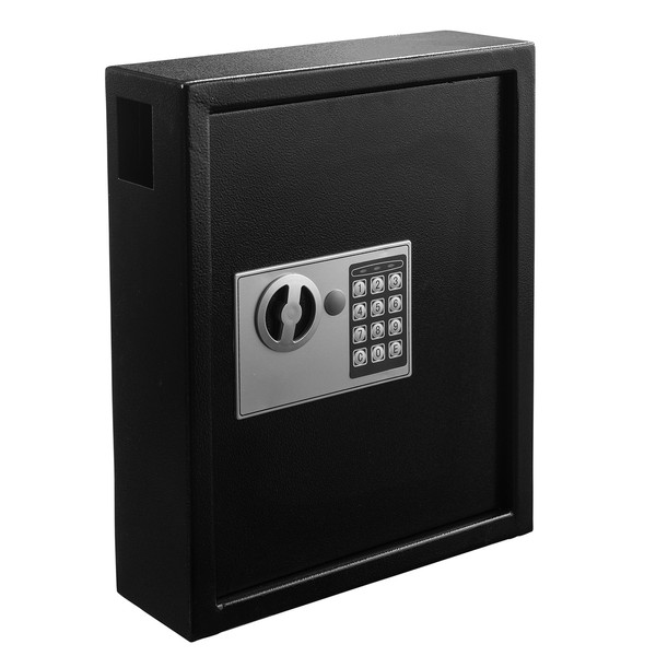 Adiroffice Key Holder Wall Mount - 40-keys Lock Box with