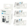 Kastar Battery (3-Pack) and Charger Kit for Canon NB-4L, CB-2LV