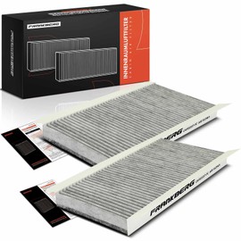 Frankberg 2x Cabin Air Filter Pollen Filter with Activated Carbon Compatible with BLS Croma 194 Combo Corsa C X01 Signum Z03 Tigra Twintop X04 Vectra C Z02 9-3 YS3F Replace# LAK117