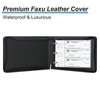 LLi Cufite 3 Rings Check Binder for End-Stub Deskbook Checks,