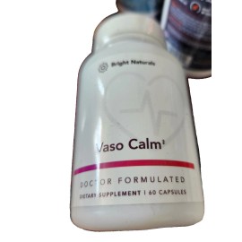 Bright Naturals Vaso Calm - 60 caps - EXP : 2026