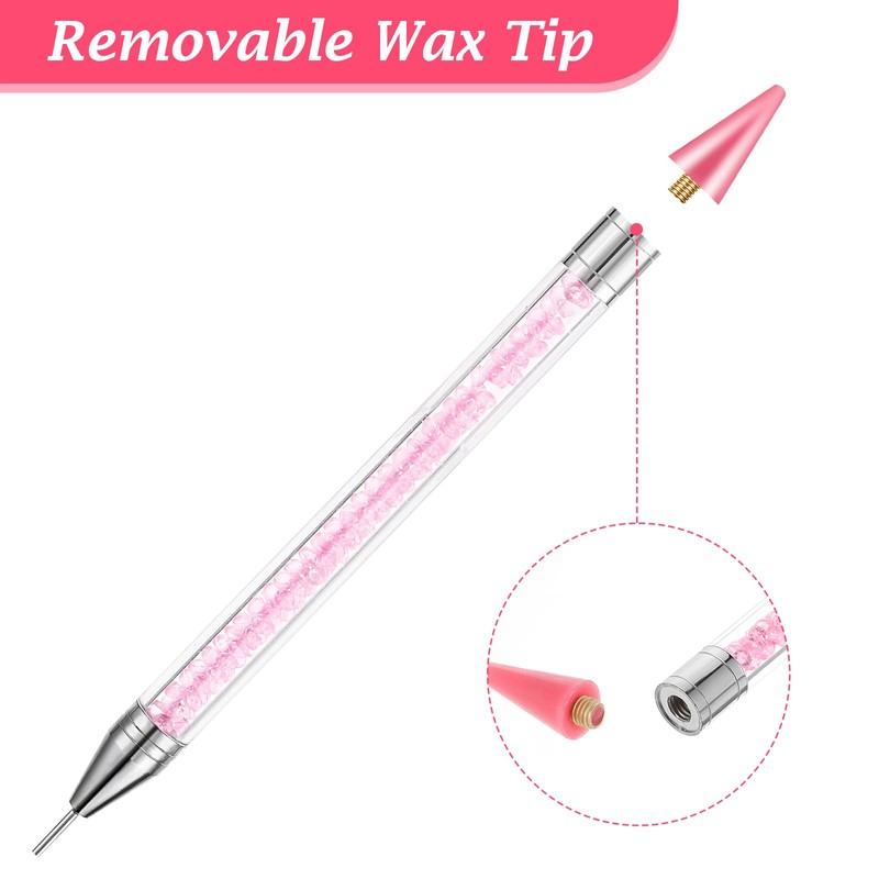 Dotting Tools for Stones Wax Pen, Nail Point Pen, Rhinestone