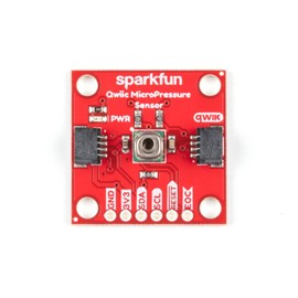 SparkFun Qwiic MicroPressure Sensor - Miniature Breakout - 25psi piezoresistive Silicon Pressure Sensor - Calibrated & Compensated Pressure Sensing Range of 1-25psi - Ultra Low-Power
