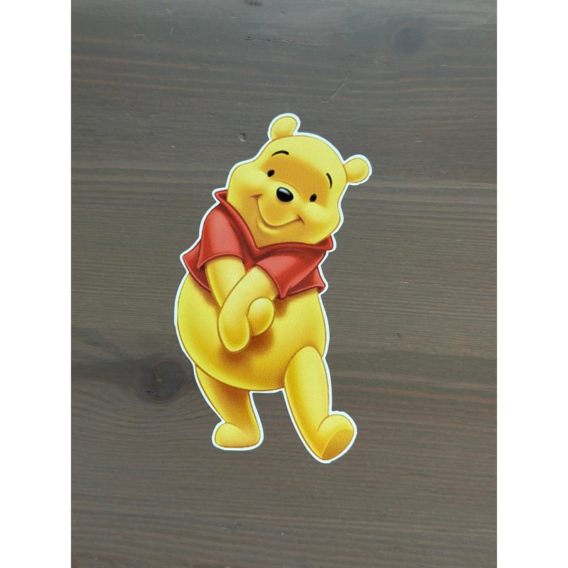 Pooh Laptop Sticker Bumper Sticker Window Sticker Cellphone Sticker ST404