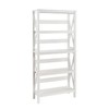 ClosetMaid 3960 X-Frame Design 5-Shelf Bookshelf or Bookcase, White Wood
