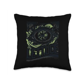 Lettuce Weirdcore Aesthetic Eye Dreamcore Creepy Kidcore Throw Pillow