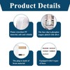 2 Pack 3 Pin Plug UK, 3 pin Mains Plug