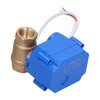 Motorized Ball Valve DN15 Brass Mini Electric Hydraulic Pipe Fittings