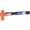 PRO SOURCE Steel Ball Pein Hammer: 1 lb Head, 14"