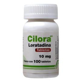 Cilora Loratadina Frasco C/100 Tabletas De 10 Mg C/u