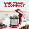 DASH Stand Mixer (Electric Mixer for Everyday Use): 6 Speed