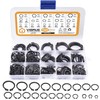 VIGRUE 500-Piece Snap Ring Assortment Circlip Set 21 Size Carbon