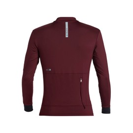 Quiksilver Highline - Long Sleeve UPF 50 Rash Vest for Men - Long Sleeve UPF 50 Rash Vest - Men - Red