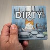 Versatile Double-Sided Clean/Dirty Acrylic Dishwasher Magnet - Strong and Durable