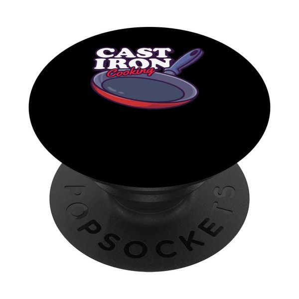 Cast Iron Cooking Cast Iron Skillet PopSockets Swappable PopGrip