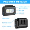 Adiwo LED Clip Lamp, Running Light LED Headlamp