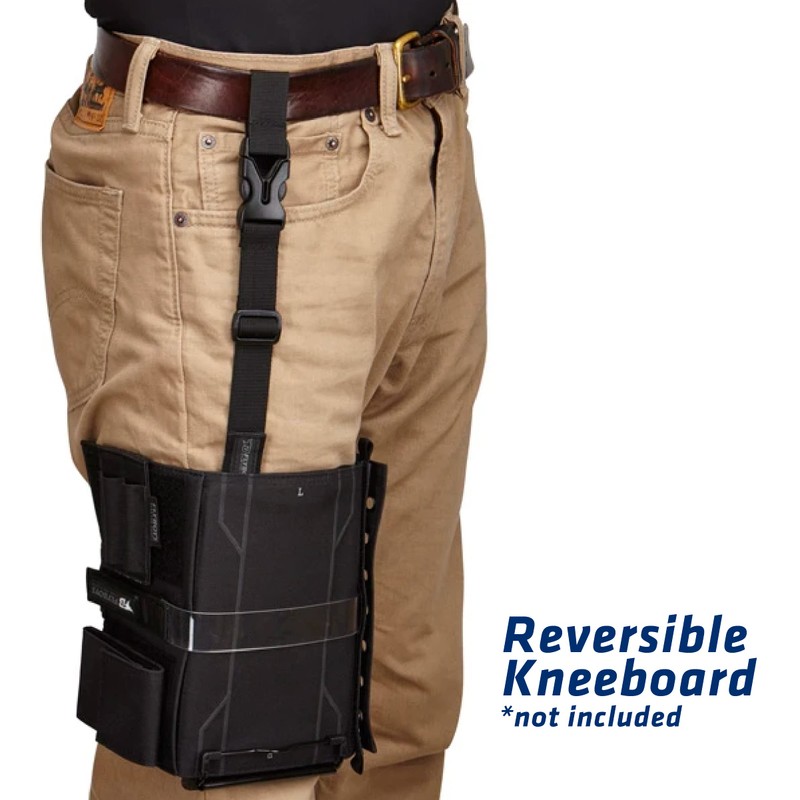 FLYBOYS Single Pen Holder - Heavy Duty Reversible Kneeboard -