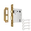 Mortise Lock Replacement Parts, Old Style Indoor Mortise Lock Assembly