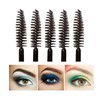 50 PCS Black Eyelash Brushes Spoolies - Eyebrow Spoolie Brushes